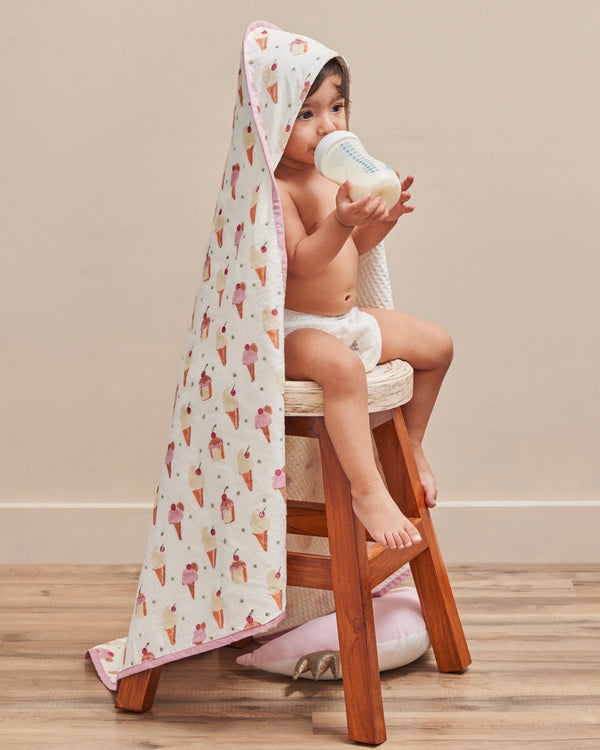 Gelato Hooded Toddler Towel