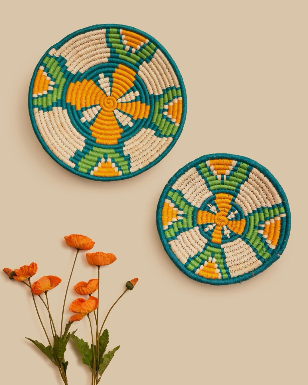 Clover Mosaic Sabai Basket