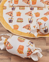Foodie Baby Pillow and Toffee Bolster Set