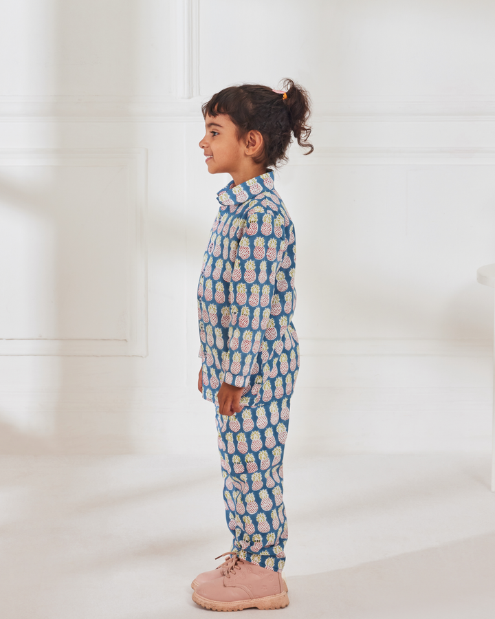Pineapple Party  Kids Night Suit