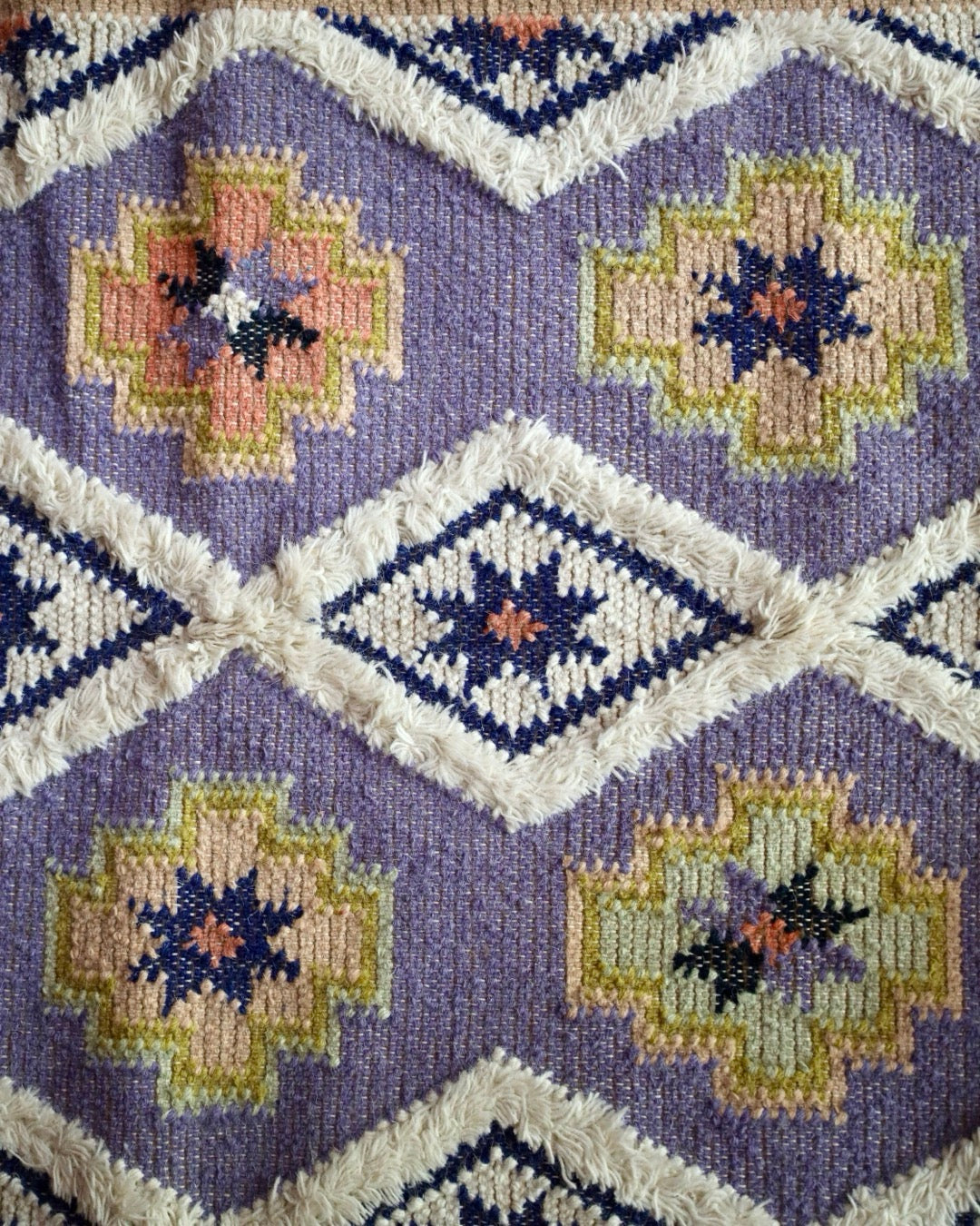 Lavender Love - Wool Cotton Rug