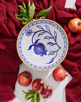 Pomegranate Hand Painted Bowl (Large)