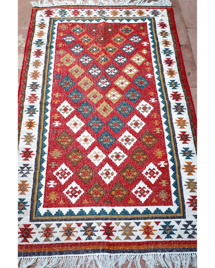 Red Reef Recycled PET Outdoor and Indoor Rug