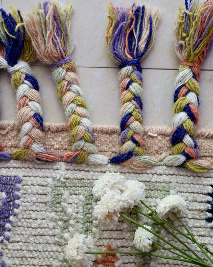 Lavender Love - Wool Cotton Rug
