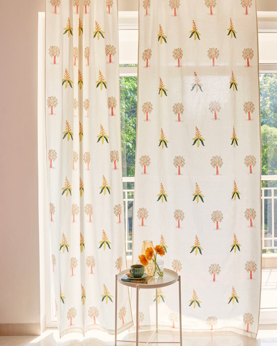 Mango Blossom Curtain