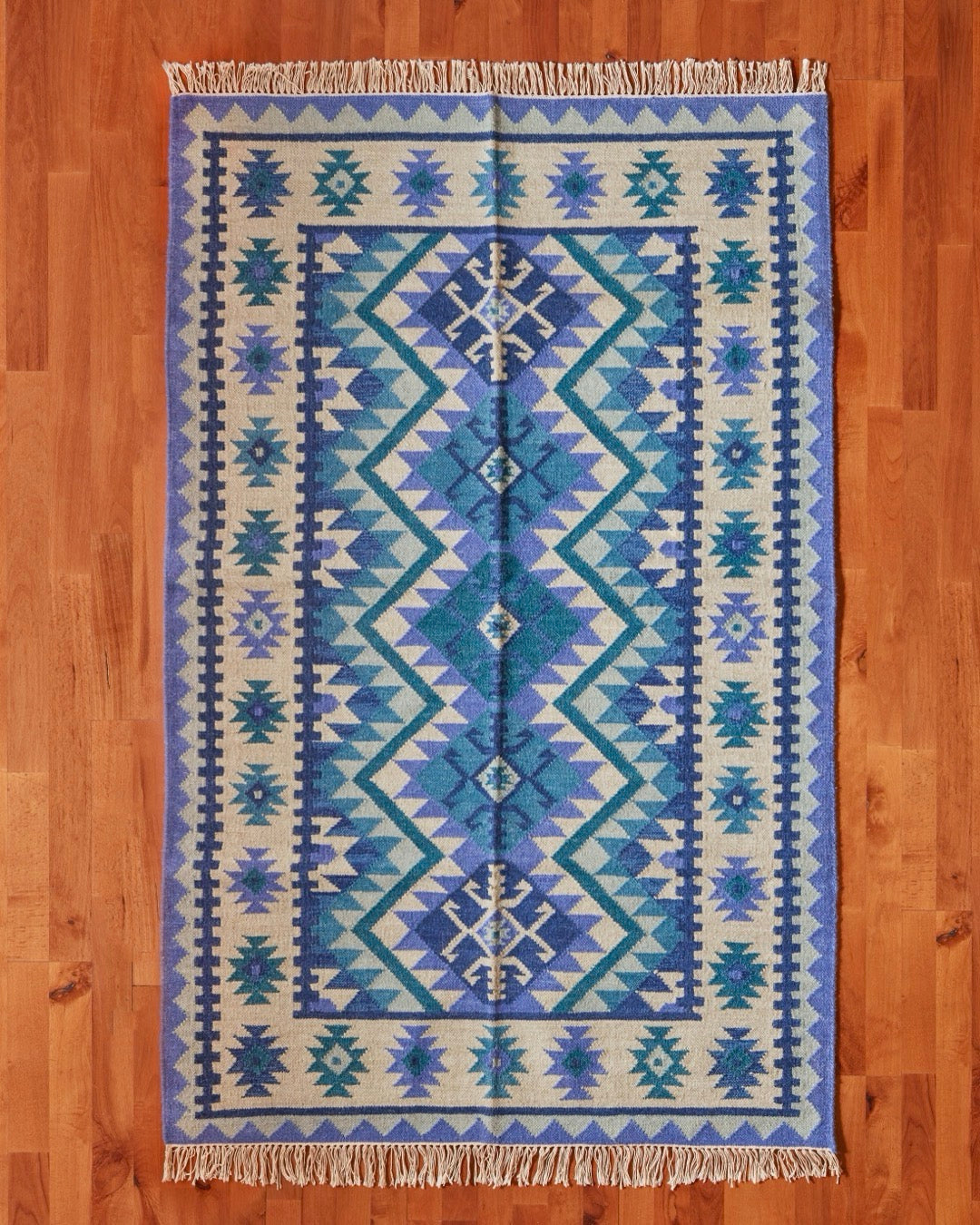 Blue Hues Kilim Rug