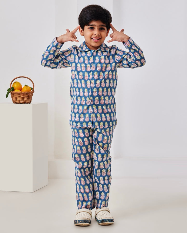 Pineapple Party  Kids Night Suit