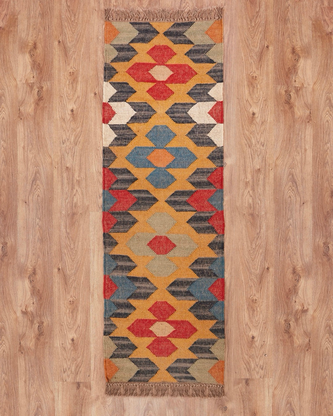 Mustard Kilim Floor Runner