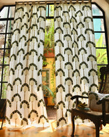 Traveller Palm Jaal Curtains