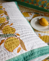 Aamrapali Quilted Block Print Bedcover