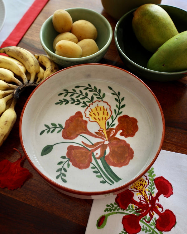 Gulmohar Hand-painted Plate
