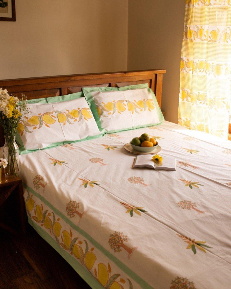 Mango Blossom Bedsheet - Rihaa