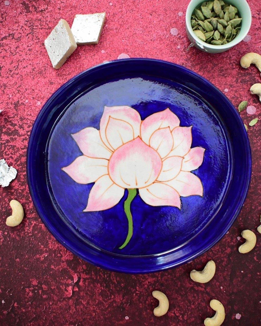 Lotus Pasta Plate - Rihaa