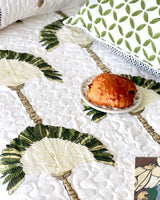 Traveller Palm Quilted Bedcover