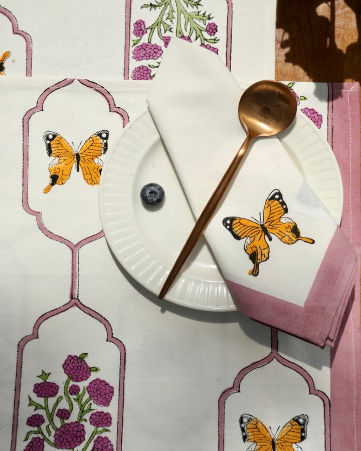 Butterfly Garden Placemats and Napkins
