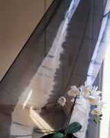 Indigo Shibori Kota Doria Curtains
